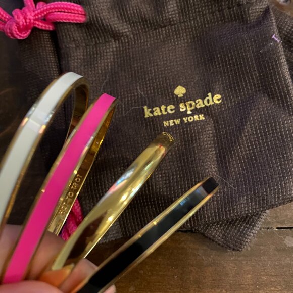 kate spade New York - Idiom Bangles (Set of 4) - Picture 2 of 7